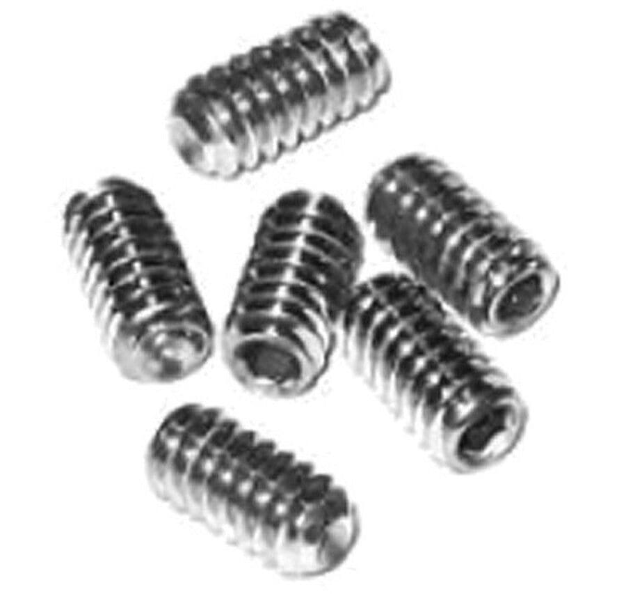 FCS Stainless Steel Grub Screws 6pk
